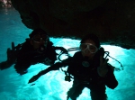 青の洞窟、貸切ダイビング
